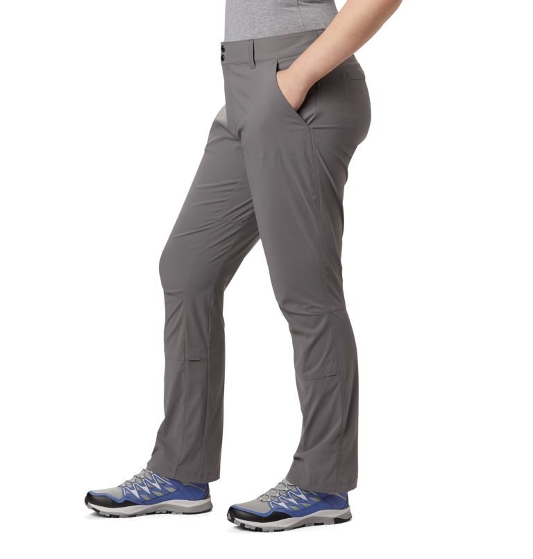 Pantaloni Columbia Saturday Trail Stretch Dama Gri | Plus Size SEM801AZQ